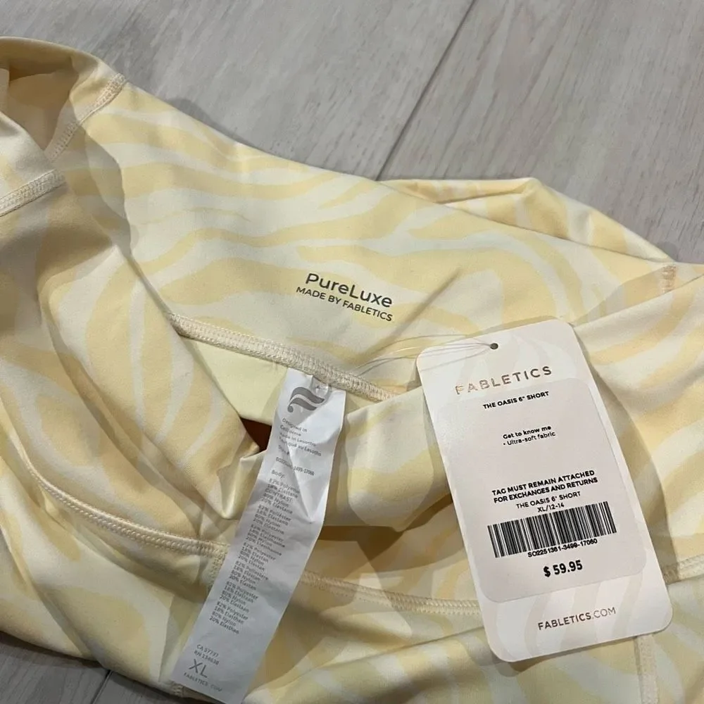 FABLETICS Sign In Oasis PureLuxe High-Waisted 6' Short size XL